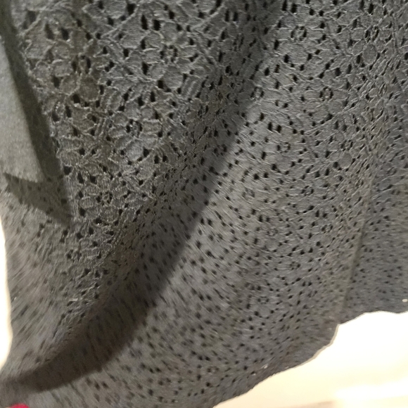 Isaac Mizrahi Black quater sleeves Short dress size 4 - Picture 2 of 14